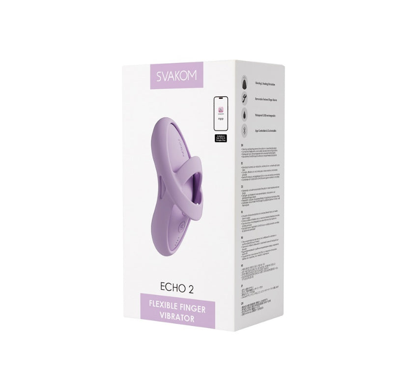 Svakom Echo 2 Finger Vibrator Lilac